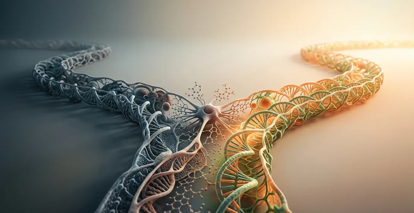 Conceptual representation of aging biology and health decisions in later life