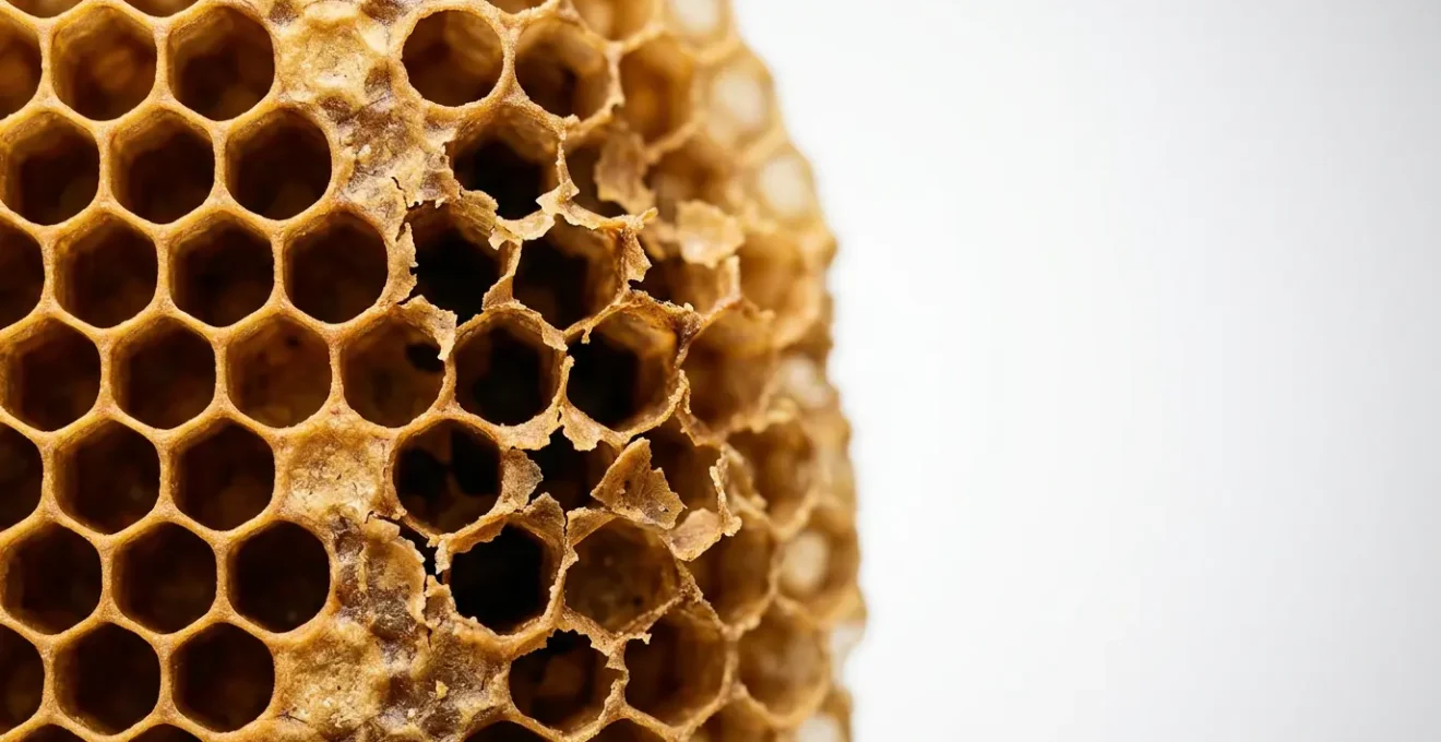 Scientific visualization showing trabecular bone microarchitecture comparing healthy bone structure to osteoporotic bone with decreased density