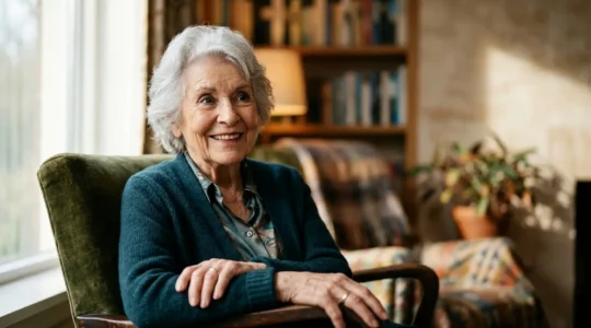 Active senior adult engaged in mentally stimulating activity representing cognitive resilience and brain health